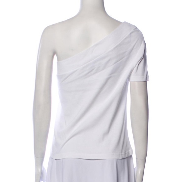NEW! Jacquemus one shoulder, short slv T - Picture 2 of 3